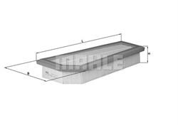 Фільтр повітряний Mahle/Knecht LX2813