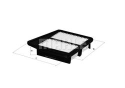 Фільтр повітряний Mahle/Knecht LX2835