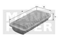Фільтр повітряний MANN-FILTER C25654