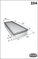 Фільтр повітряний MecaFilter ELP3779