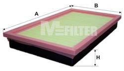 Фільтр повітряний M-Filter K168