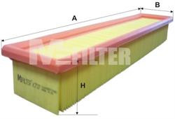 Фільтр повітряний M-Filter K737