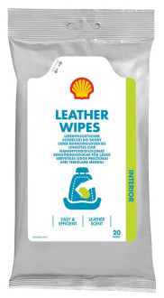 Серветки для шкіри Shell Leather Wipes NEW 20шт SHELL AZ074