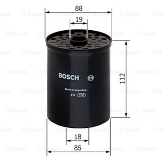 Фільтр паливний Bosch 1457434200