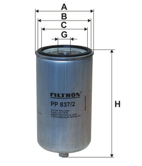 Фільтр паливний Filtron PP8372
