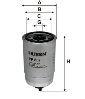 Фільтр паливний Filtron PP837