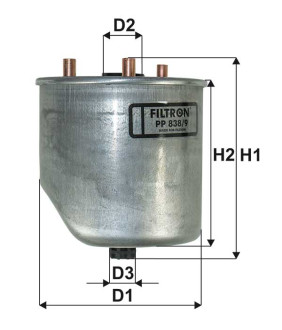 Фільтр паливний Filtron PP8389