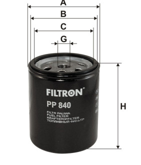 Фільтр паливний Filtron PP840