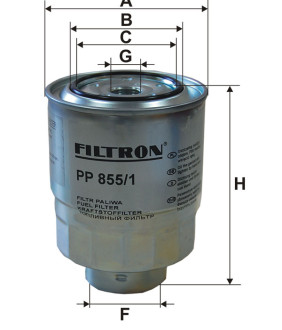 Фільтр паливний Filtron PP8551