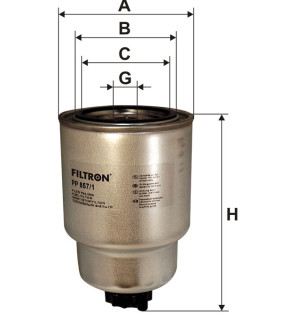 Фільтр паливний Filtron PP8571
