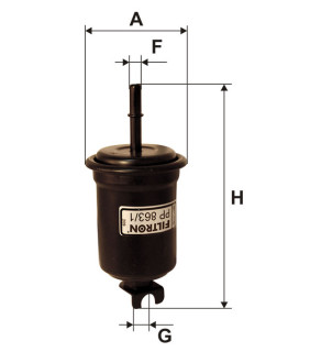 Фільтр паливний Filtron PP8631