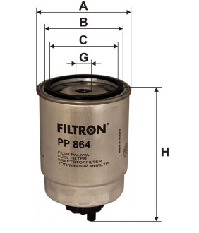 Фільтр паливний Filtron PP864