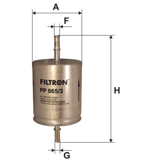 Фільтр паливний Filtron PP8653