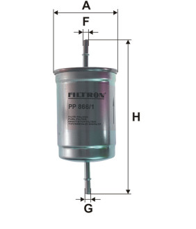 Фільтр паливний Filtron PP8661