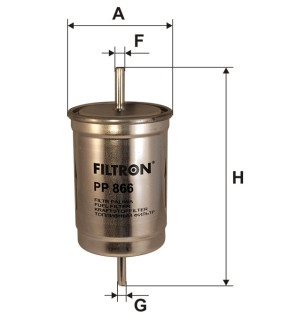Фільтр паливний Filtron PP866