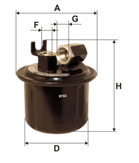 Фільтр паливний Filtron PP8701