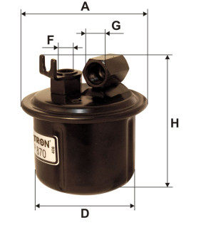 Фільтр паливний Filtron PP870
