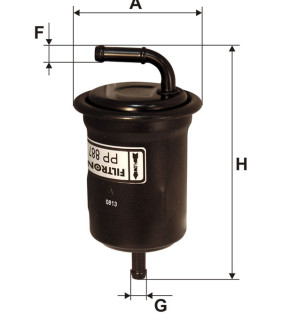Фільтр паливний Filtron PP887