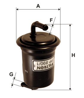 Фільтр паливний Filtron PP8901