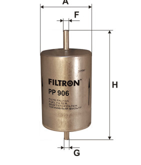 Фільтр паливний Filtron PP906