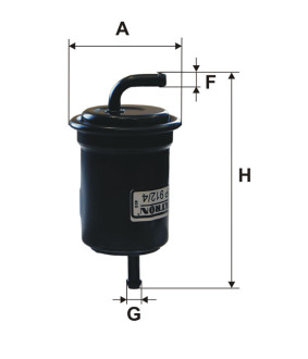 Фільтр паливний Filtron PP9124