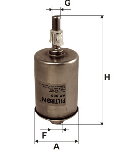 Фільтр паливний Filtron PP938