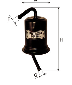 Фільтр паливний Filtron PP949
