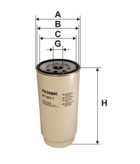 Фільтр паливний Filtron PP9671