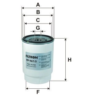 Фільтр паливний Filtron PP9672