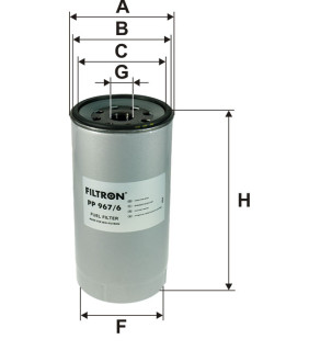 Фільтр паливний Filtron PP9676