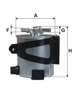 Фільтр паливний Filtron PP9807