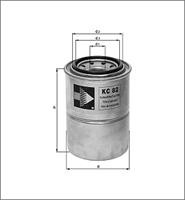 Фільтр паливний Mahle/Knecht KC208