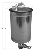 Фільтр паливний Mahle/Knecht KL599