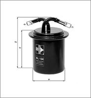 Фільтр паливний Mahle/Knecht KL134