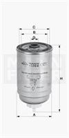 Фільтр паливний MANN-FILTER WK8502
