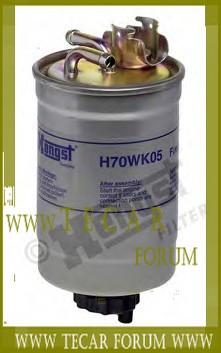 Фільтр паливний VAG 1H0127401C