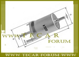 Фільтр паливний VAG 1K0201051C