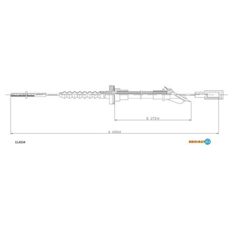Трос зчеплення Adriauto 110154