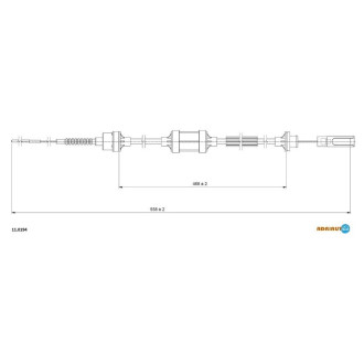 Трос зчеплення Adriauto 110194