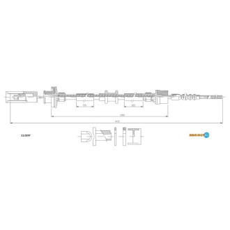 Трос зчеплення Adriauto 110197