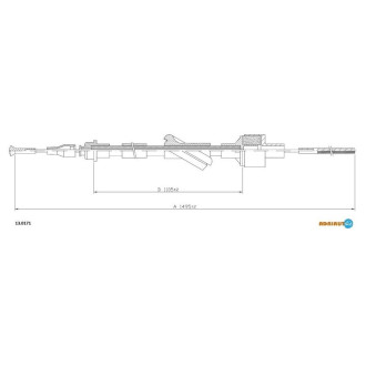 Трос зчеплення Adriauto 130171
