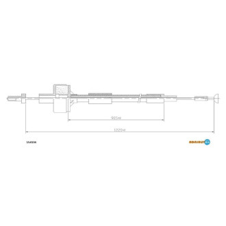 Трос зчеплення Adriauto 130134