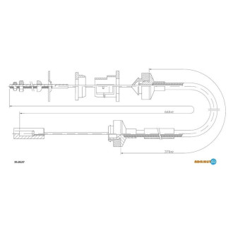 Трос зчеплення Adriauto 350127