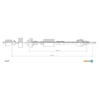 Трос зчеплення Adriauto 410179