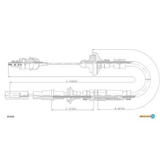 Трос зчеплення Adriauto 450132