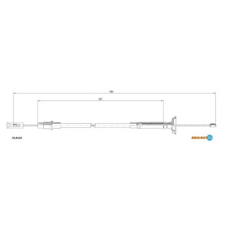 Трос зчеплення Adriauto 550110