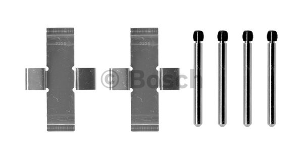 Комплектуючі гальмівних колодок Bosch 1987474600