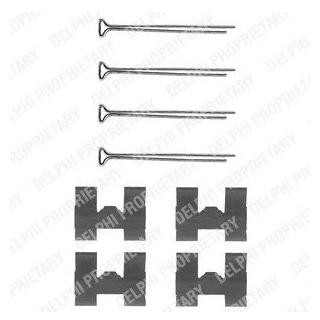 Ремкомплект гальмівних колодок Delphi LX0040