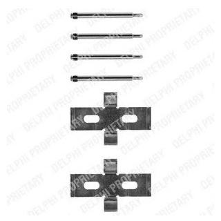 Ремкомплект гальмівних колодок Delphi LX0052