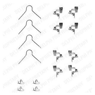 Ремкомплект гальмівних колодок Delphi LX0062